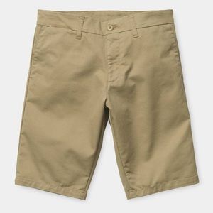 Carhartt WIP Sid Shorts in Tan “Leather” Size 32